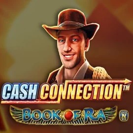Cash Connection Book Of Ra by Novomatic, showcased at donbet-gb.com – game logo