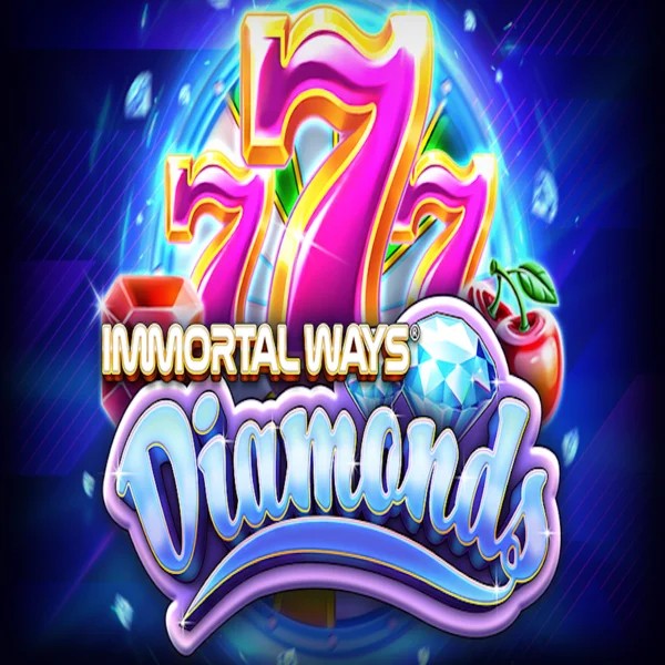 Immortal Ways Diamonds slot logo by RubyPlay at Donbet Casino
